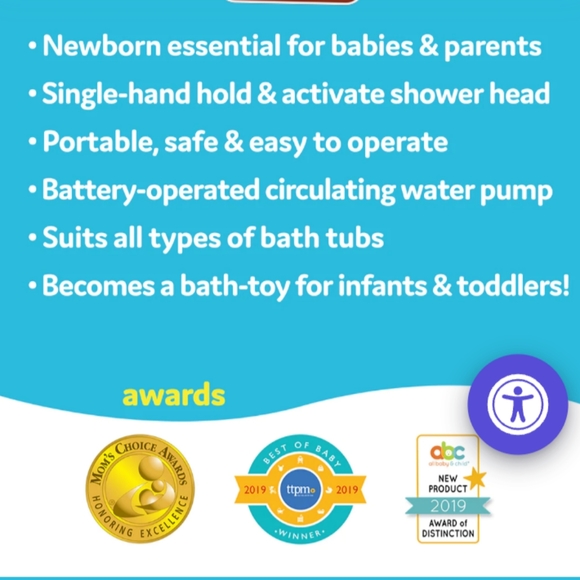 New in box Yookidoo elephant baby shower. New in box. Very cute - Picture 3 of 3